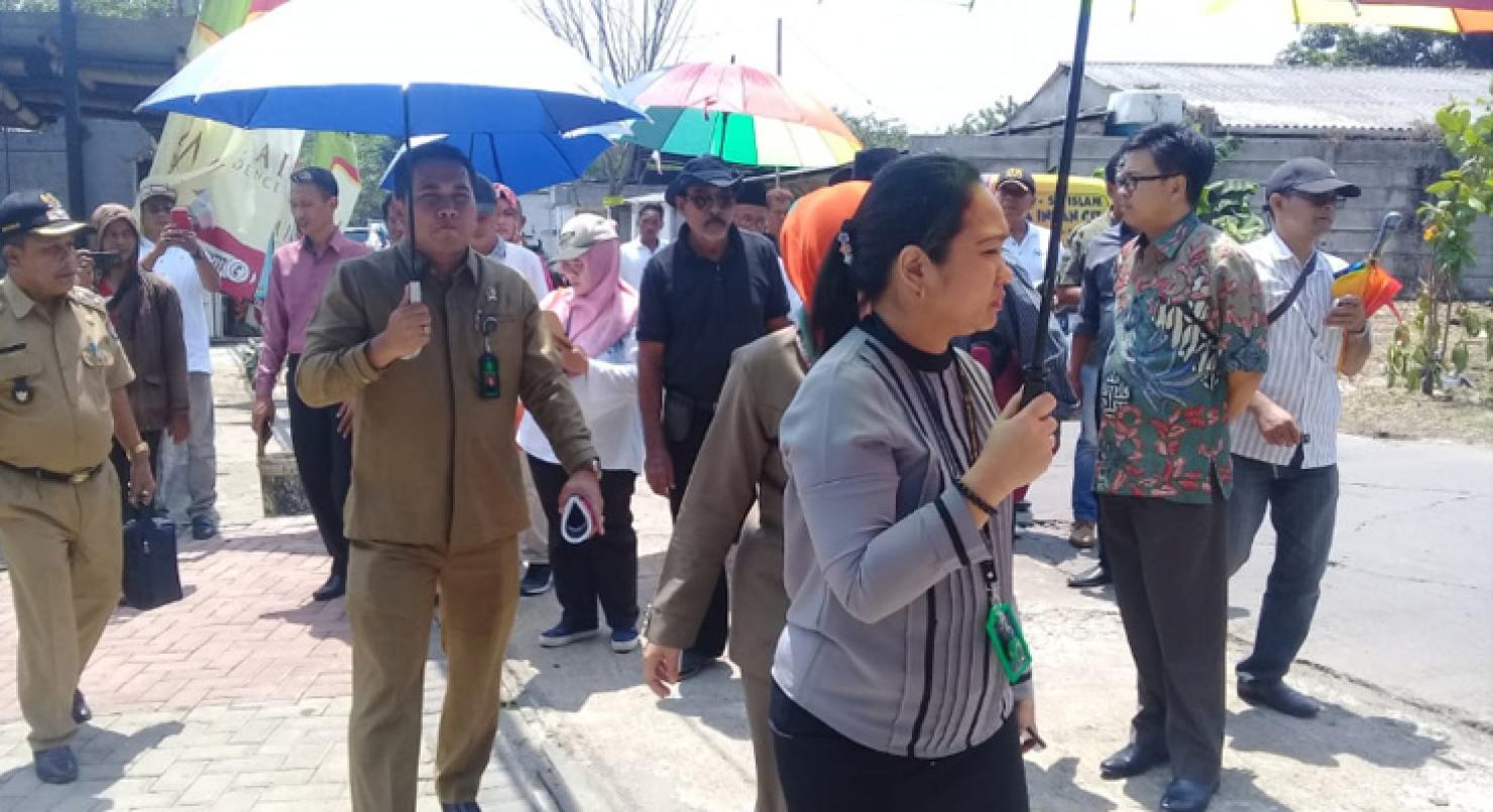 Sidang Pemeriksaan Setempat perkara perdata No.284/Pdt.G/2017/PN.Dpk tanggal 04 September 2018